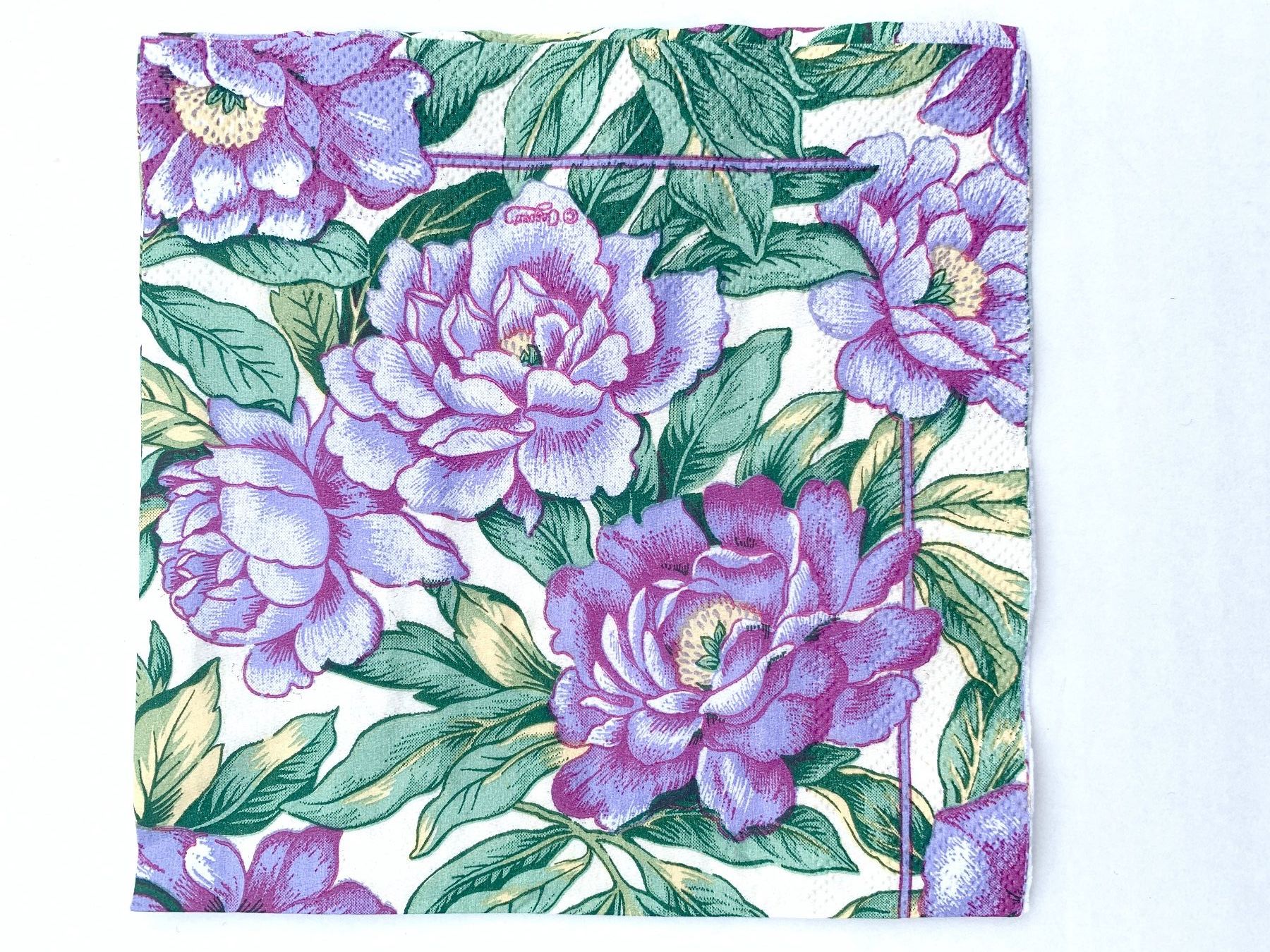 Serviettes: Serviette Pfingstrose Blumen – Neuf (Voir description) à Auenstein par mar_8mxd