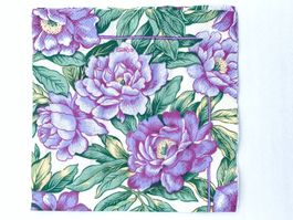 Serviette Pfingstrose Blumen