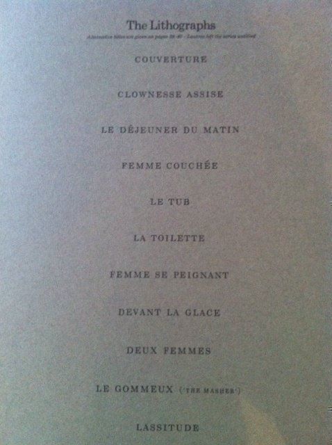 Grafica & Litografie: Toulouse Lautrec, "ELLES", 1969 – Nuovo (secondo la descrizione) da Einsiedeln venduto da artgallery59 5
