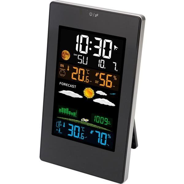 Altro per la casa: Wetterstation mit Farbdisplay, Aussensensor, Wecker, Ladepor – Nuovo e nell'imballaggio originale da Giubiasco venduto da softmail 4