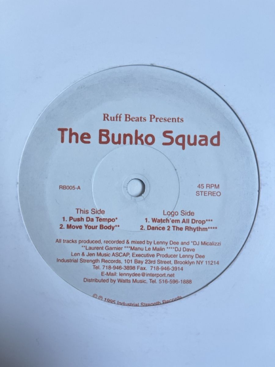 Schallplatten: The Bunko Squad Hardcore / Gabber Vinyl – Gebraucht aus Wangen b. Olten von break72 1