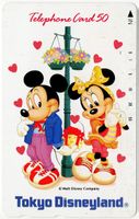 Micky Maus - seltene Disney Telefonkarte aus Japan