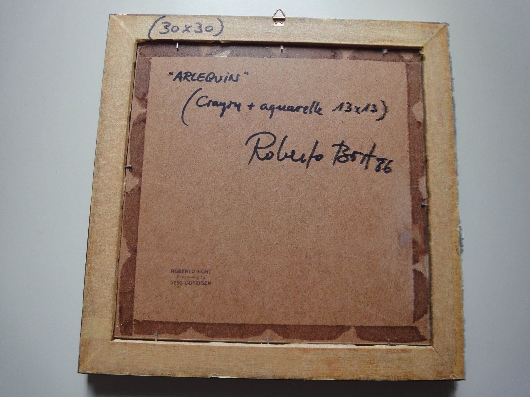 Tableaux: Bort Roberto, geb. 1933-2022, Dotzigen Aquarell/Bleistift – Neuf (Voir description) à Biel/Bienne par 07helios032 2