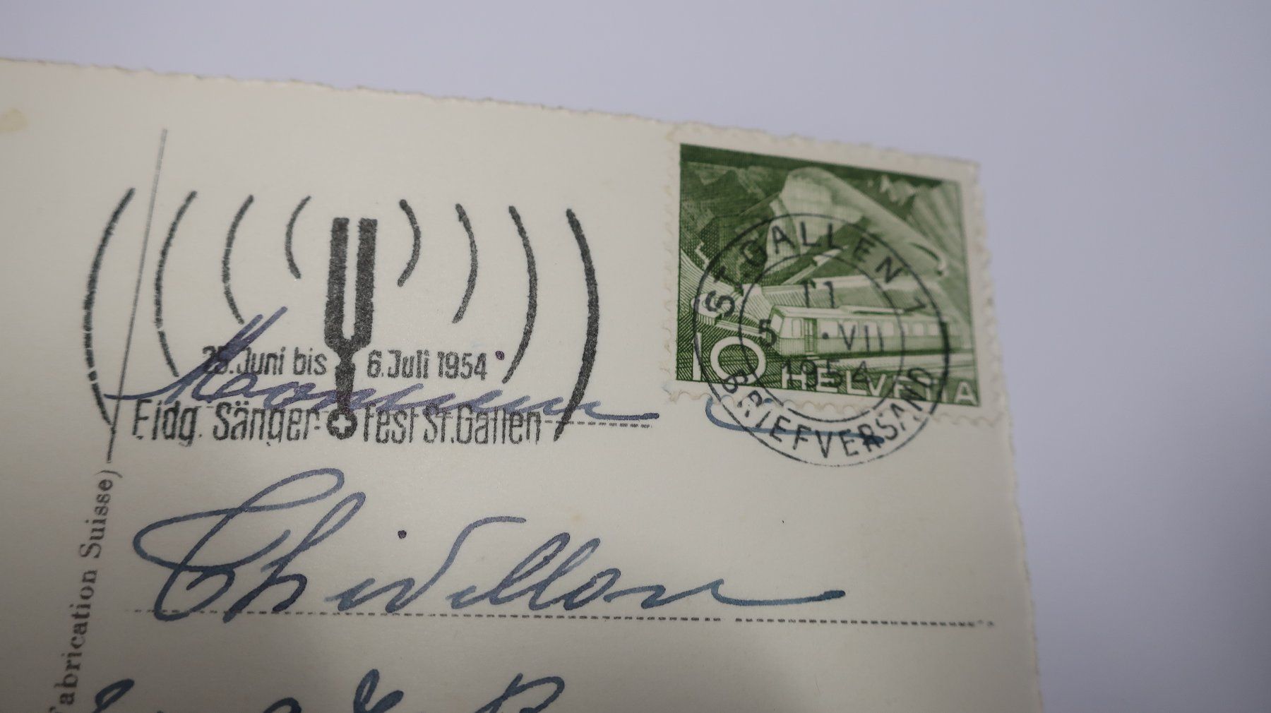 Cartoline postali: St. Gallen Stiftskirche  1954 – Usato da Cormoret venduto da Pascalll2001 4