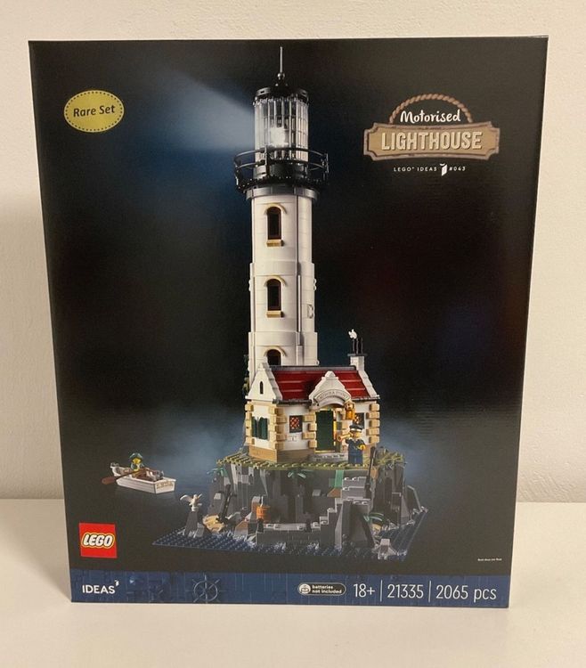 NEU OVP LEGO IDEAS 21335 Motorisierter Leuchtturm Rare Set | Kaufen auf ...