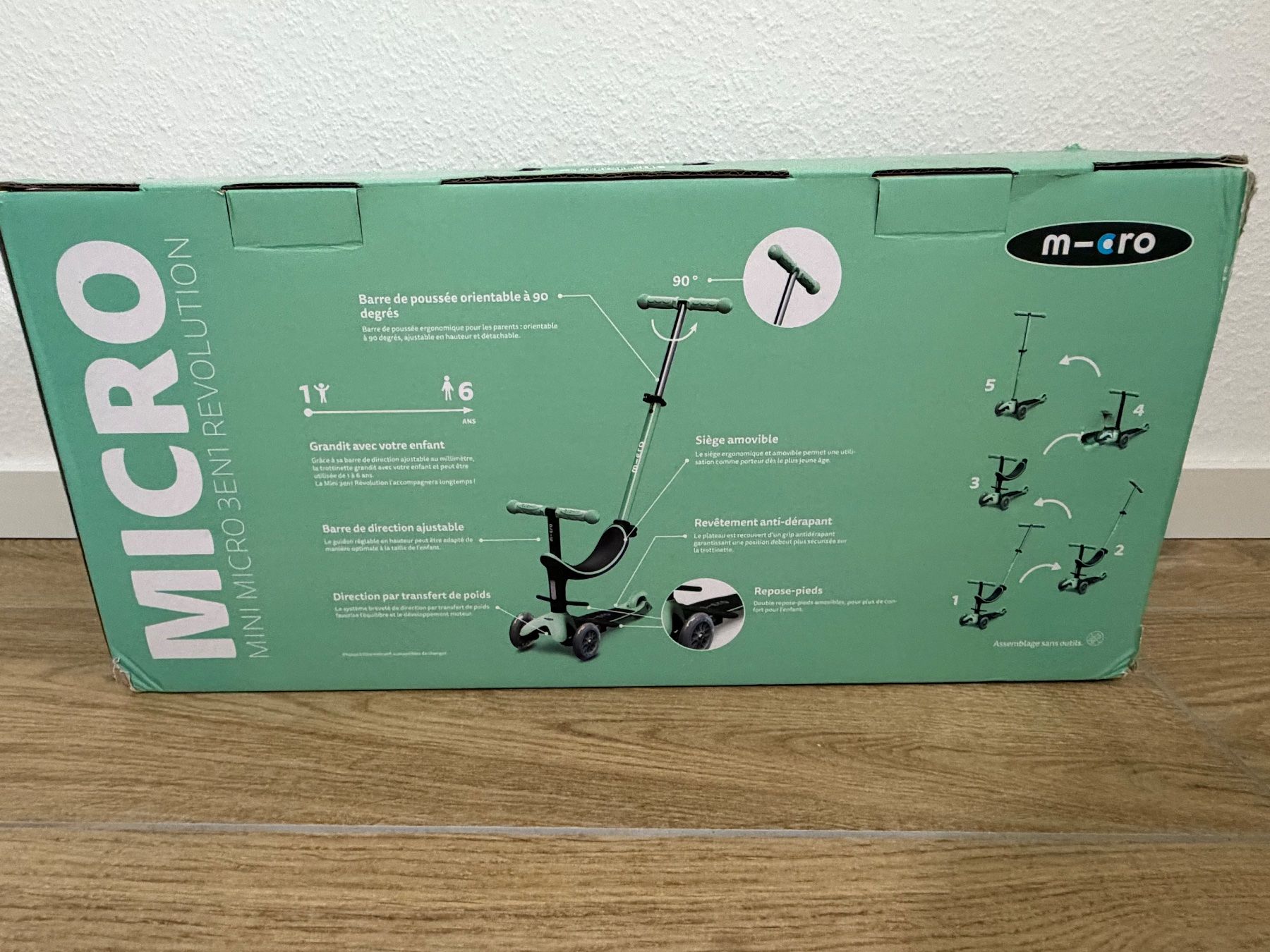 Micro Véhicules pour enfants: Trottinette Mini Micro 3en1 révolution - Micromobility – D'occasion à Misery par gha_7p6c 5