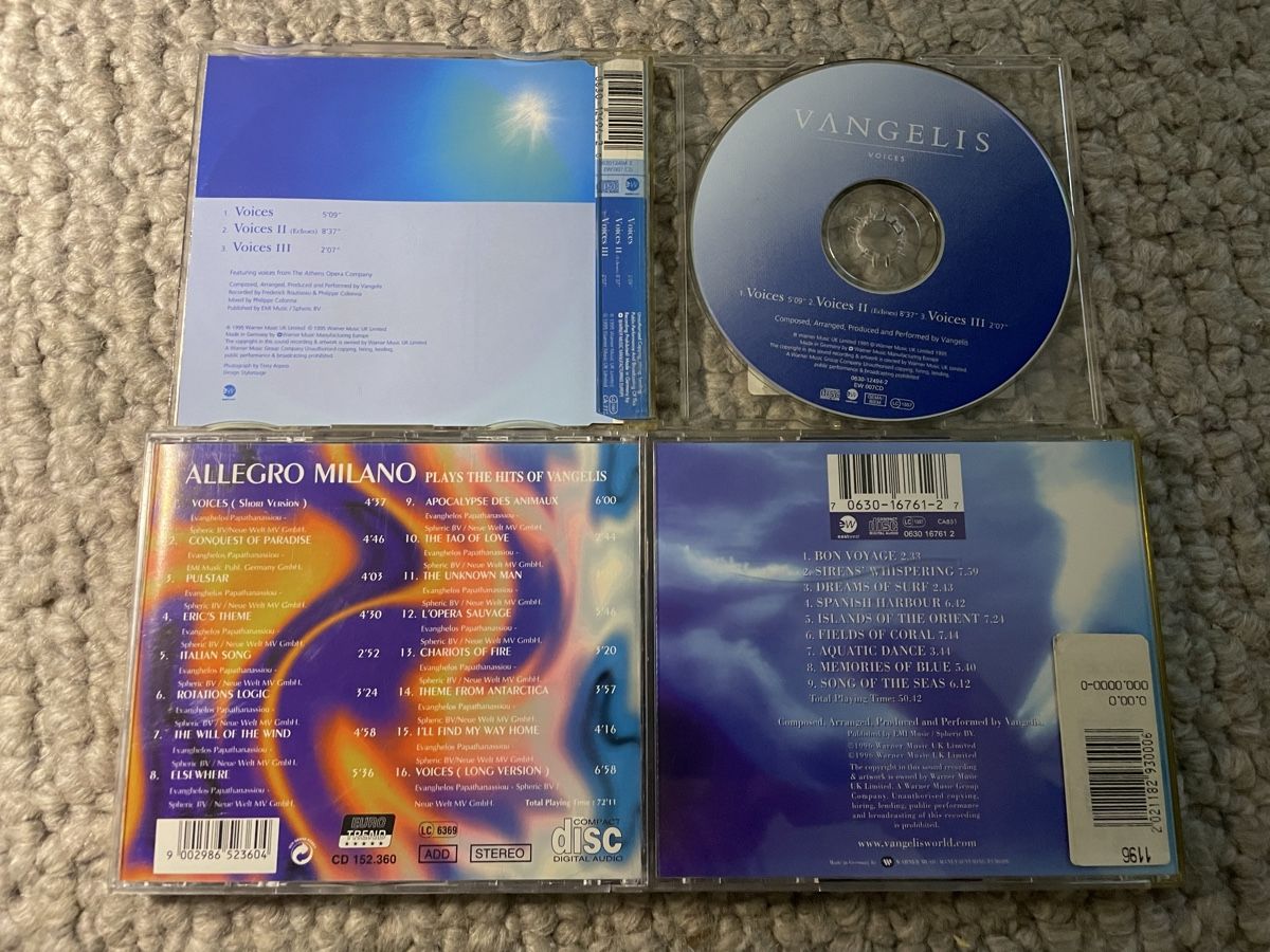 CD: 3x Vangelis – Usato da Reinach AG venduto da trigger7811 2