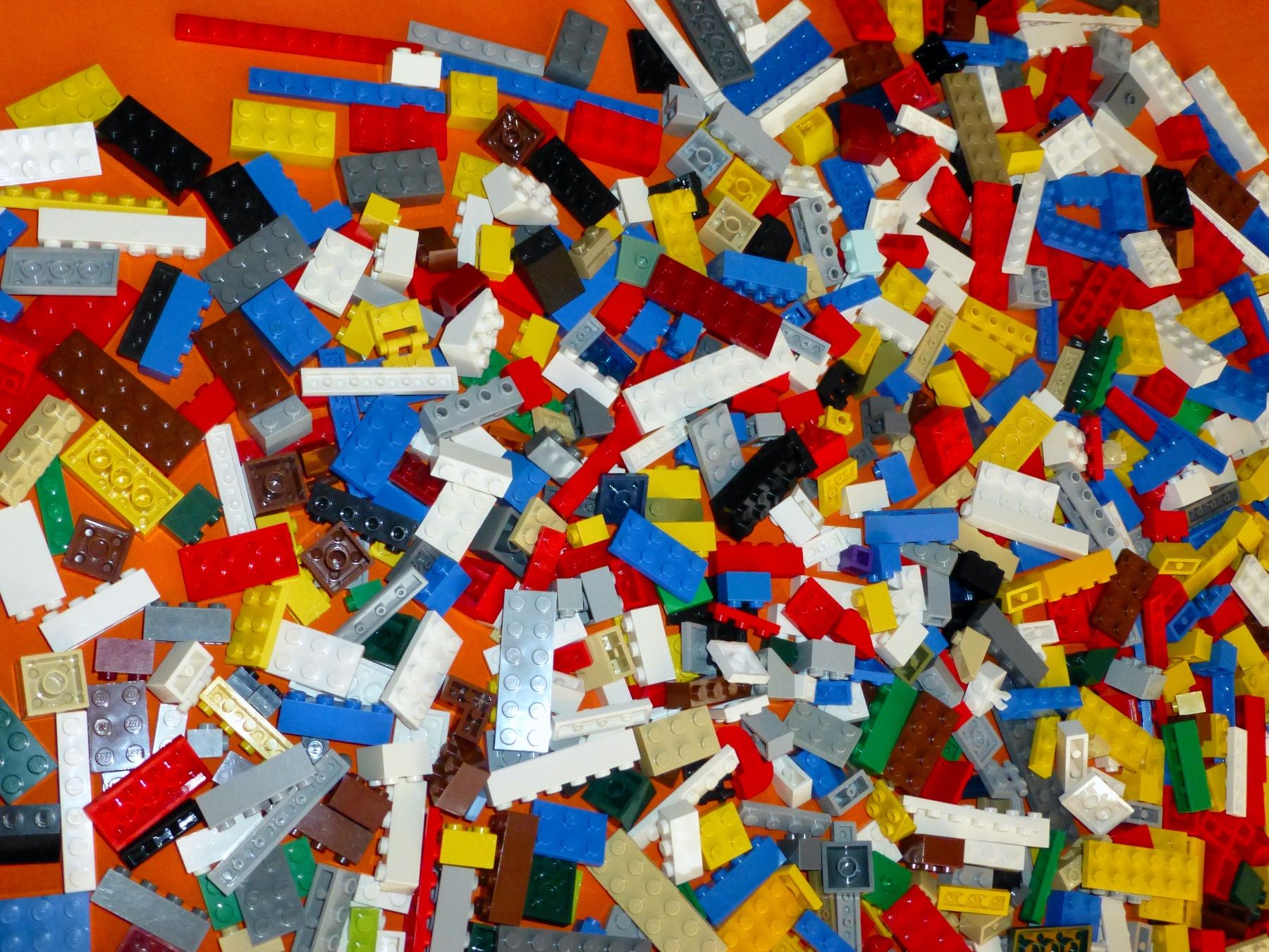 Lego Giocattoli: Lego/ 1 Kilo bunt gemischte Bausteine. Gewaschen. – Usato da Langnau am Albis venduto da Maugli 4