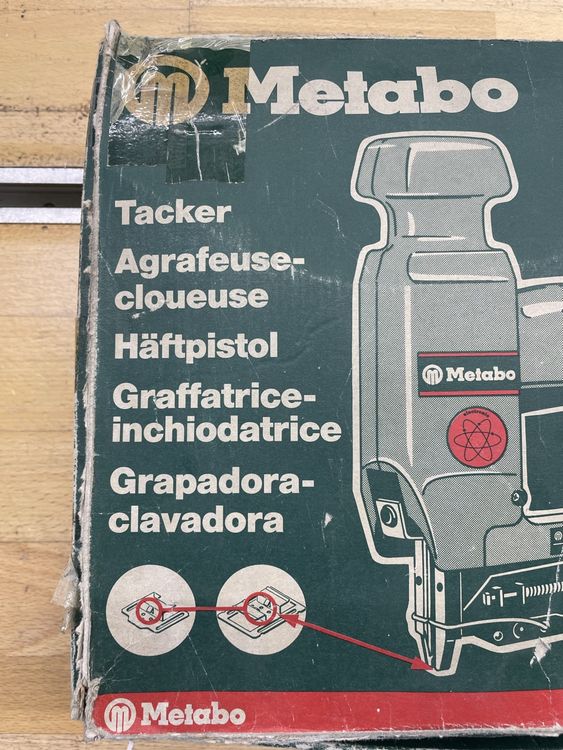 Metabo Tacker (Gebraucht) in Rieden AG für CHF 21 – mit Lieferung auf ...