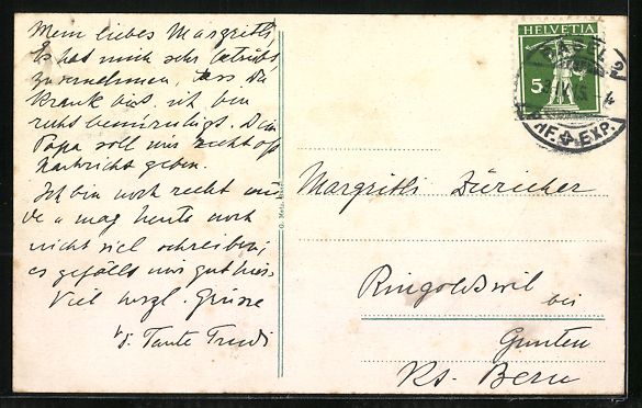 Cartoline postali: Rheinfelden, Obertorturm und Storchennes – Usato da Berlin venduto da bartko-reher 1