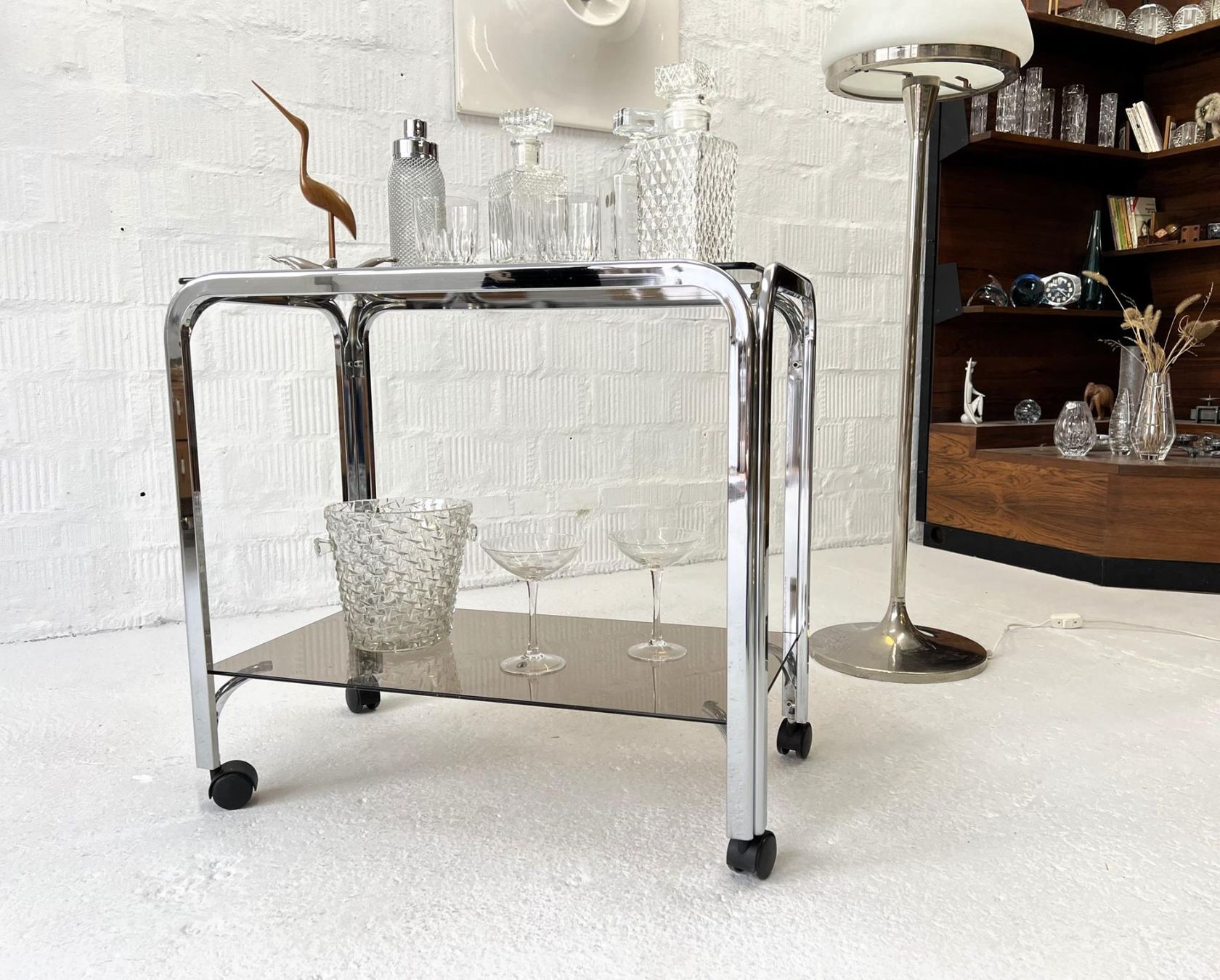 Tische: Vintage Beistelltisch I Servierwagen – Gebraucht aus Walzenhausen von stilvollwohnen 6