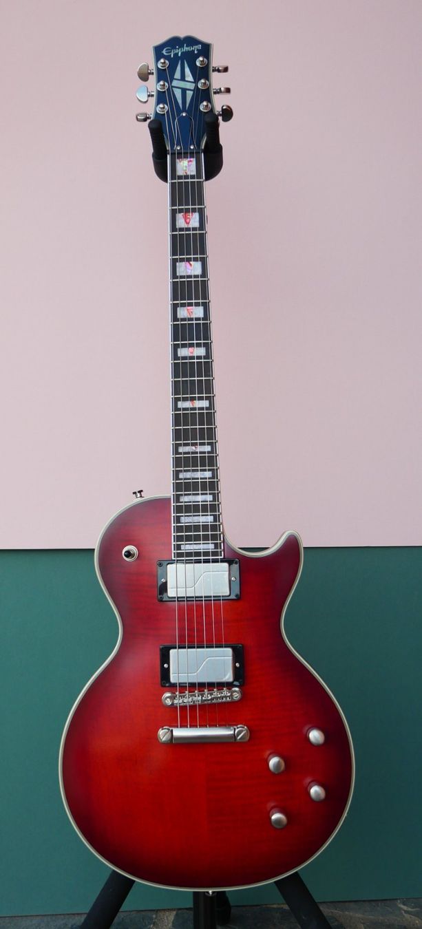 Epiphone Musikinstrumente: Epiphone Les Paul Prophecy Bengal Tiger Burst – Neu und originalverpackt aus Grimisuat von musicgear.ch