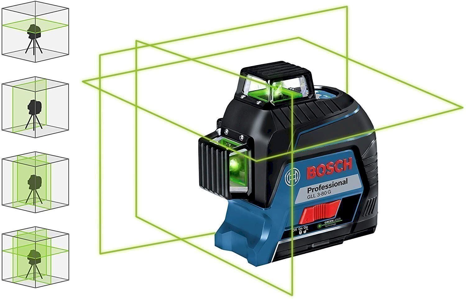 Messen: Bosch GLL 3-80G Professional Linienlaser – Neu und originalverpackt aus Bottighofen von zaap 1