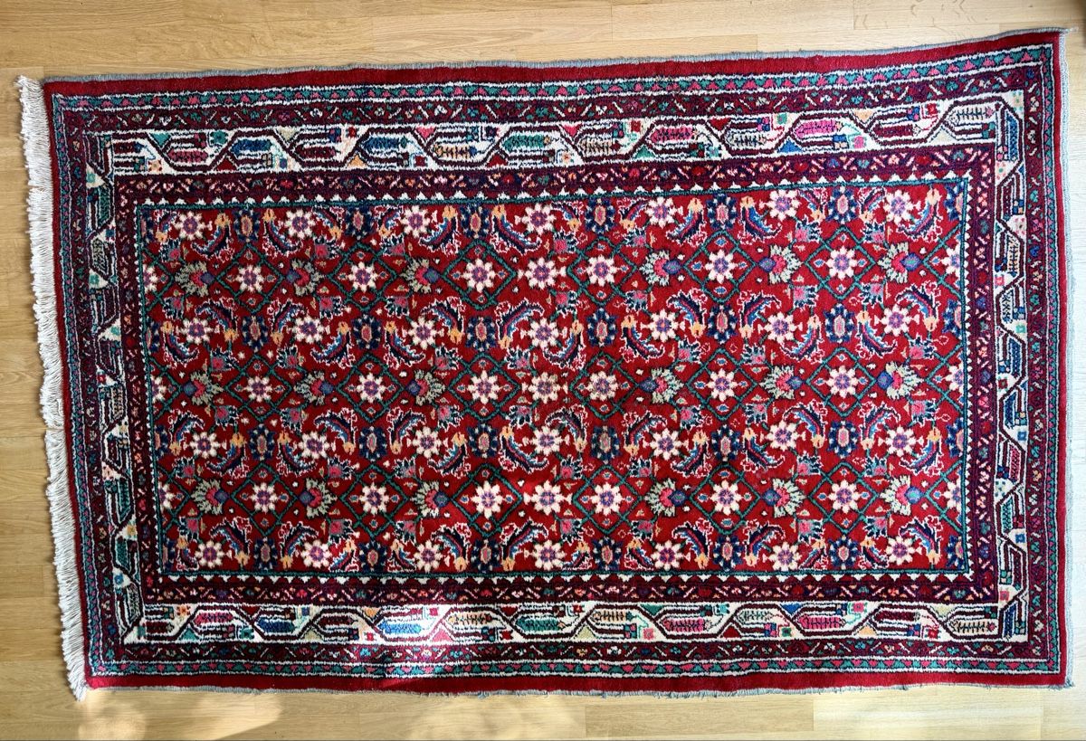 Tappeti: Orientteppich Iran Hamadan 210 x 128 cm – Usato da Basel venduto da Lithoklast 1