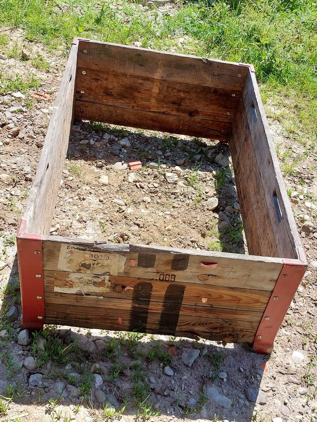 Pallets: Holzpalettenrahmen Euro SBB Hochbeet – Usato da Escholzmatt venduto da reb_j7tv 1