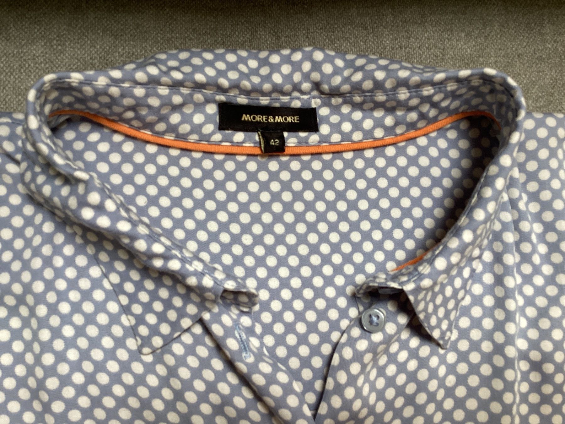 More & More Camicette: More & More Bluse langarm Punkte Grösse 42 super Zustand – Usato da Homberg b. Thun venduto da Homata 4