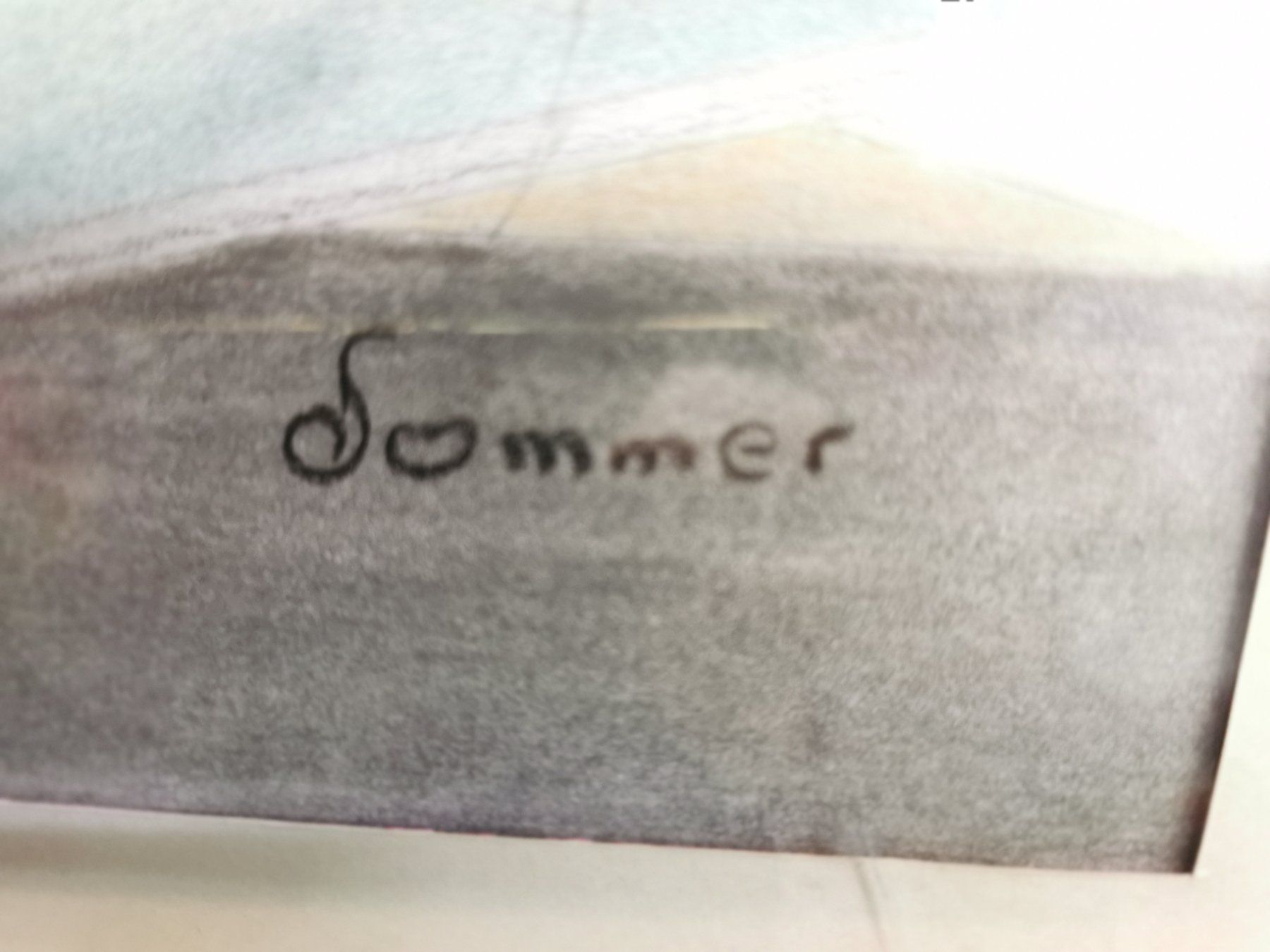 Dipinti: SIGNÉ SOMMER DESSIN – Usato da Genève venduto da Qanil77 2