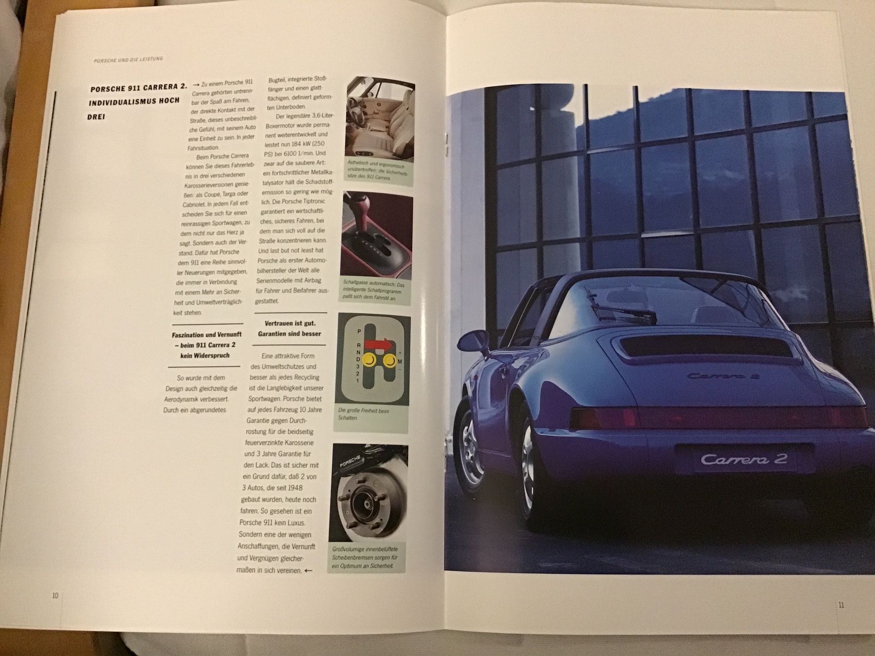 Porsche Dokumente: Porsche Programm Verkaufsprospekt 22 Seiten August 1991 – Gebraucht aus Scherzingen von Starseller62 4