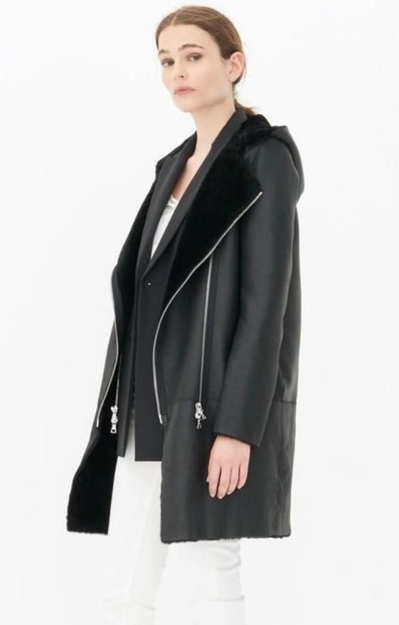 Sandro Cappotti: Sandro Shearling Coat – Nuovo (secondo la descrizione) da st prex venduto da magdalenaonline 2