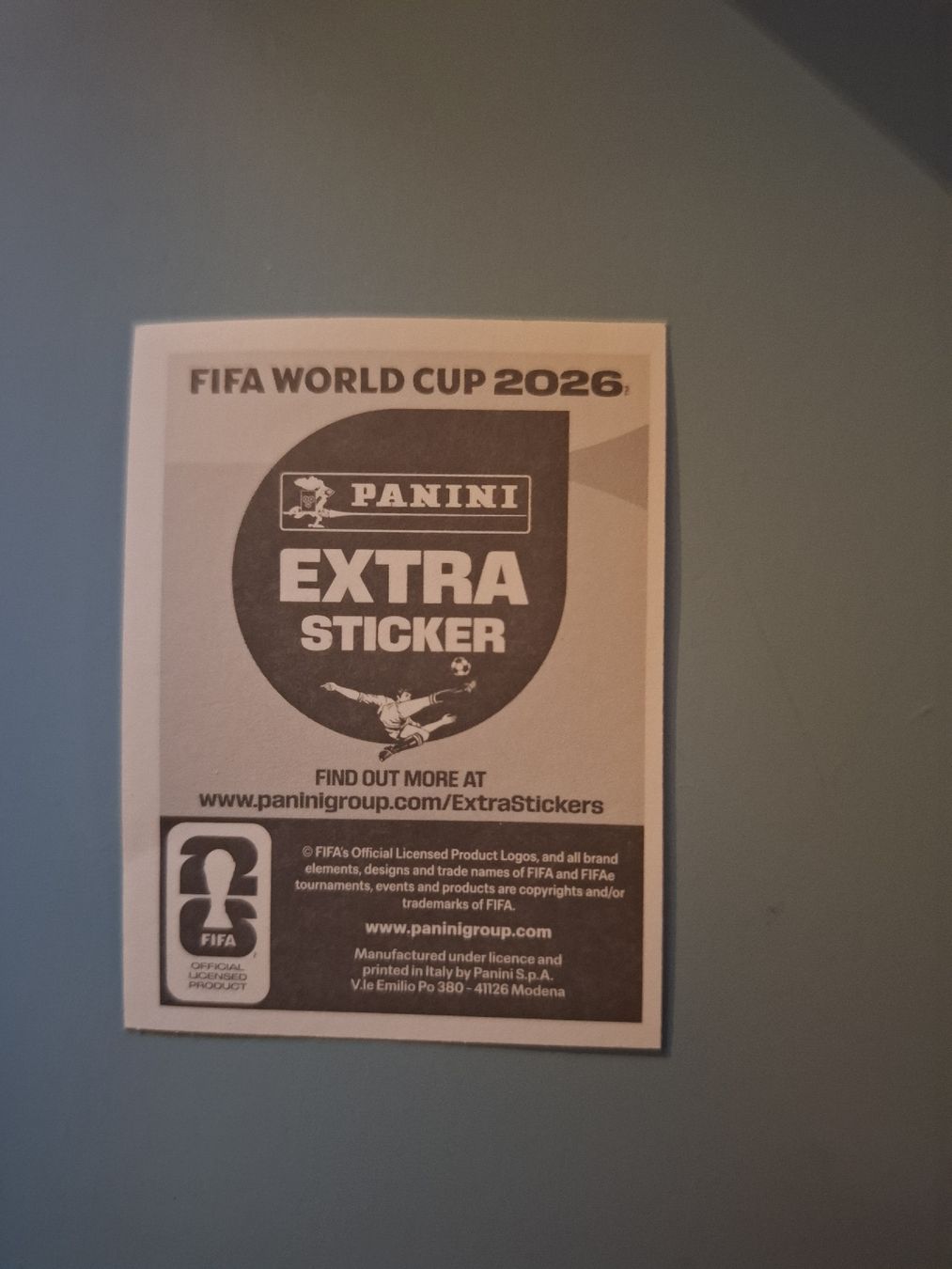 Panini Cartes à collectionner: Extra Paninibild Florian Wirz – Neuf (Voir description) à Auw par jea.12 1