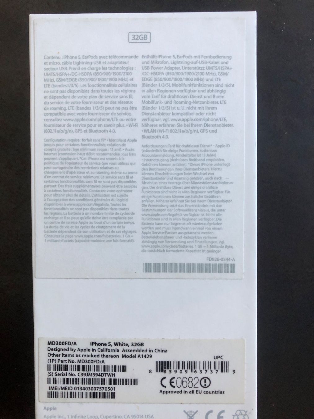 Apple Telefoni cellulari / Smartphones: I phone 5s gold 32 gb – Usato da Zürich venduto da peterle01 3