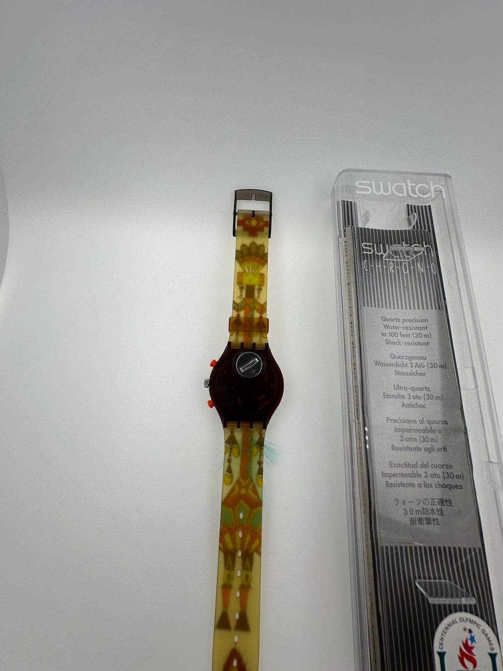Swatch Uhren: Swatch Chrono SCO100 DANCING FATHERS 1994 NEU – Neu und originalverpackt aus Bremgarten AG von uhrenshopp 1