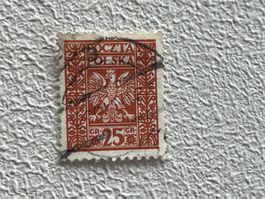Polen Briefmarke