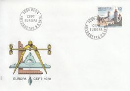 1978 Europa CEPT SUVA 3 FDC