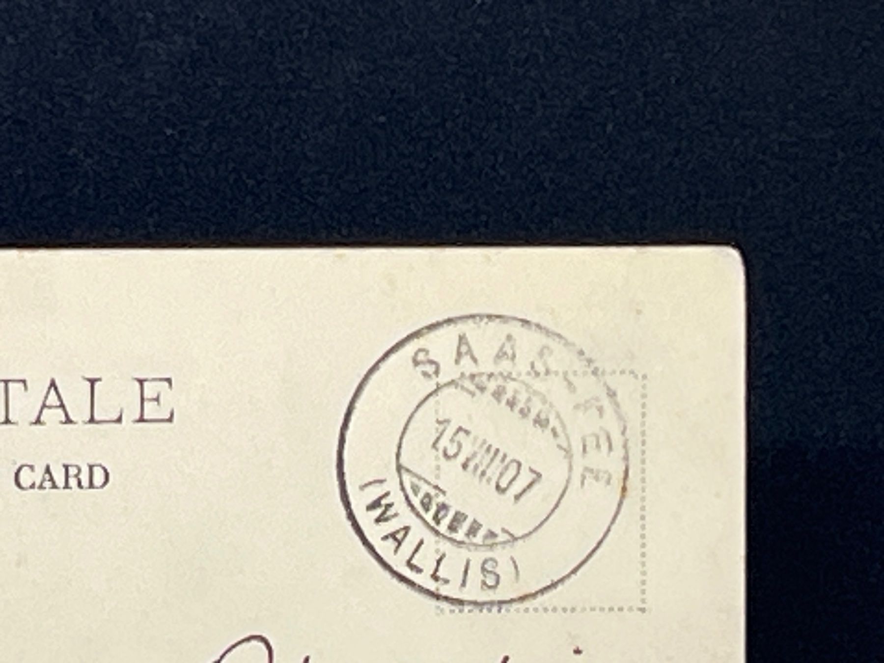 Cartes postales: Route de Saas-Fée – D'occasion à Widnau par Brusi9 1