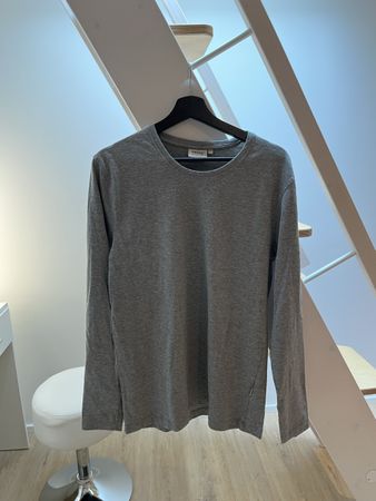 Hakro grey long-sleeved top, L, essential!