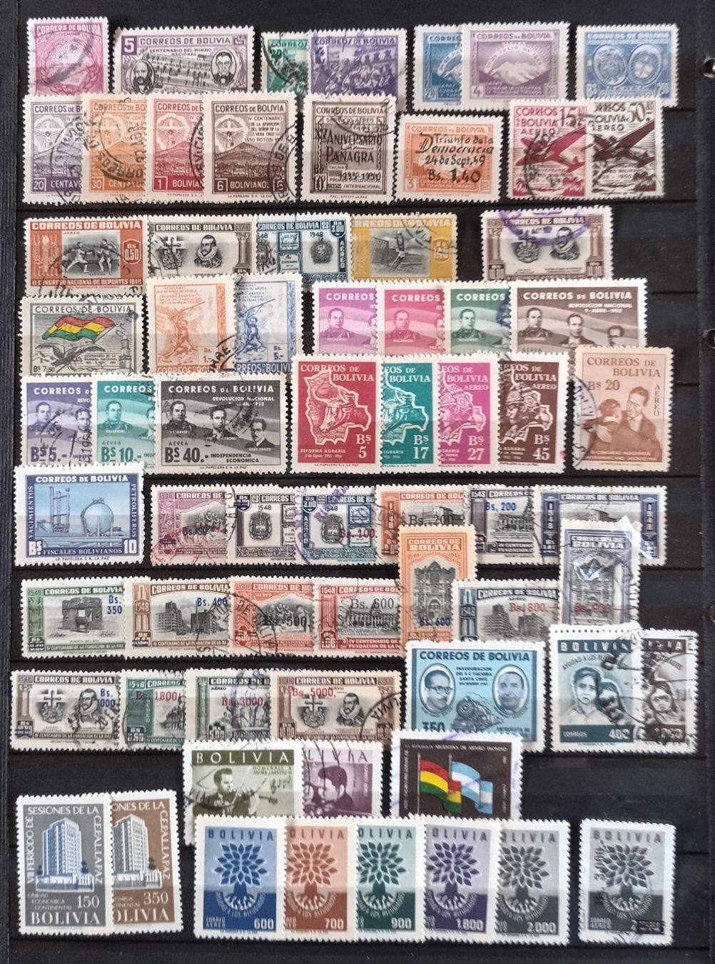 Tutti i francobolli: Bolivie – Usato da Martigny venduto da Rosseline 1