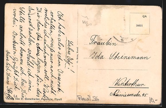 Cartes postales: AK Flawil, Gesamtansicht – D'occasion à Berlin par bartko-reher 1