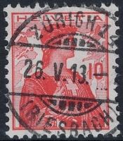 ZÜRICH 14 (RIESBACH) 26.V.13 - Vollstempel auf Helvetia