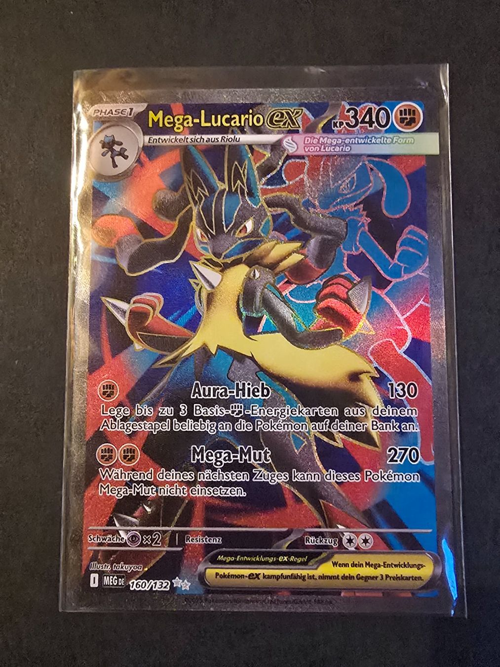 Pokémon Sammelbilder & Trading cards: Pokemon Mega Lucario DE 160/132 – Gebraucht aus triesenberg von wisi369 2