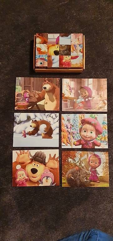 Giochi: Masha and the Bear Bilderwürfel – Usato da Langenthal venduto da hab_zw5p