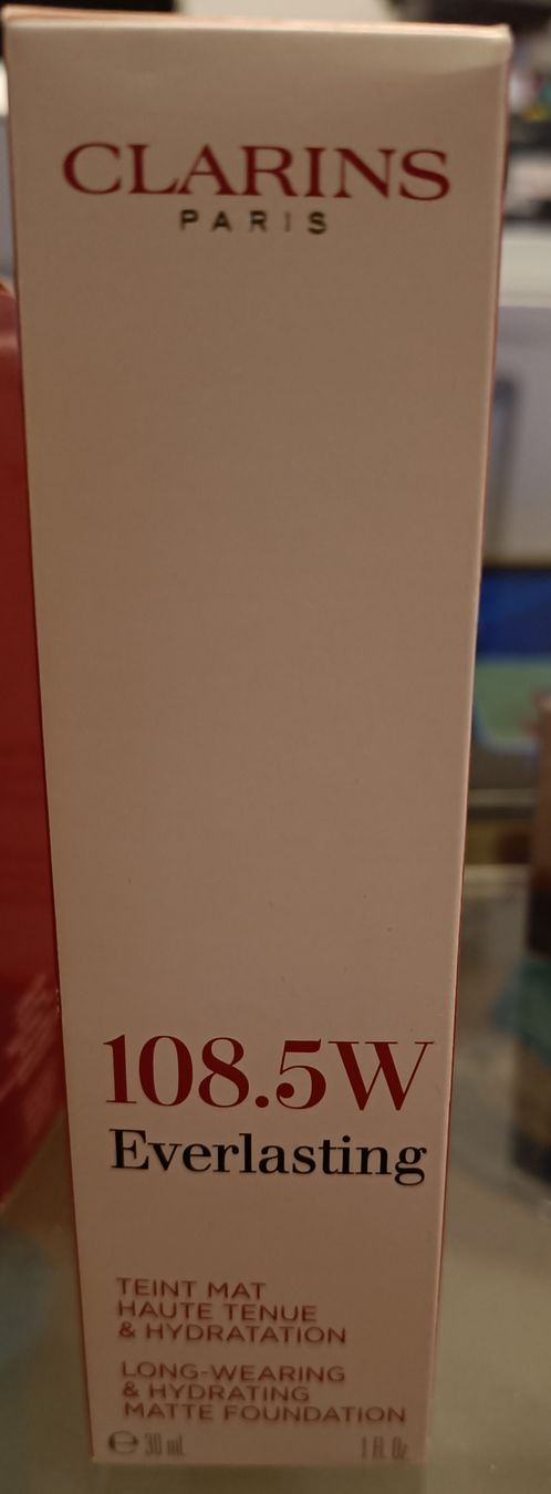 Clarins Make-up: Fond de Teint Clarins Everlasting 108.5W Neuf – Nuovo e nell'imballaggio originale da Genève venduto da Kamajan