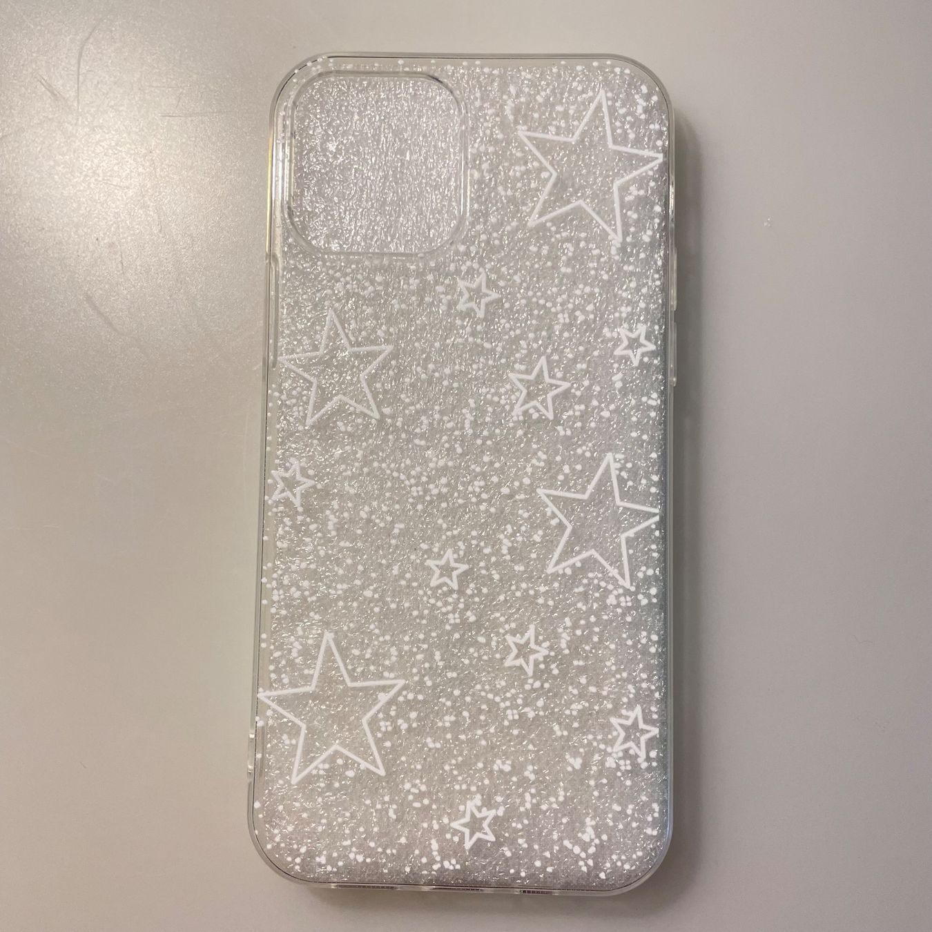 Apple Cover & Protezioni schermo: NEU: iPhone 12 Hülle transparent mit Sternen – Nuovo e nell'imballaggio originale da Bellach venduto da Lapislazuli_blues 1