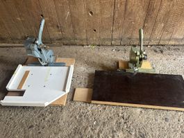 Ösmaschine Ösenpresse