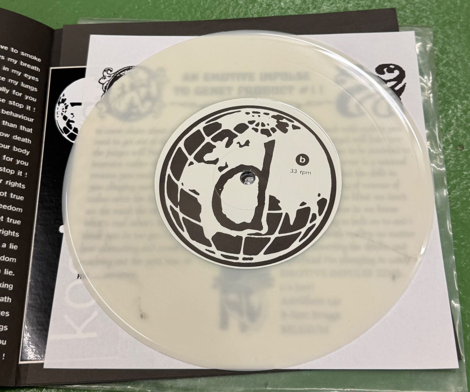 Dischi in vinile: Kosjer D: True? 7" (belgischer 90ies Emo-Hardcore, Genet) – Usato da Basel venduto da Ostschweiz06