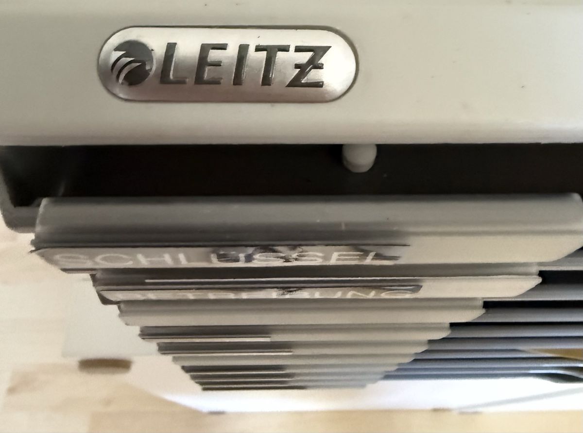 Leitz Raccoglitori: Büro Ablagesystem viele Fächer grau Leitz  – Usato da Allenwinden venduto da 8eva8 2