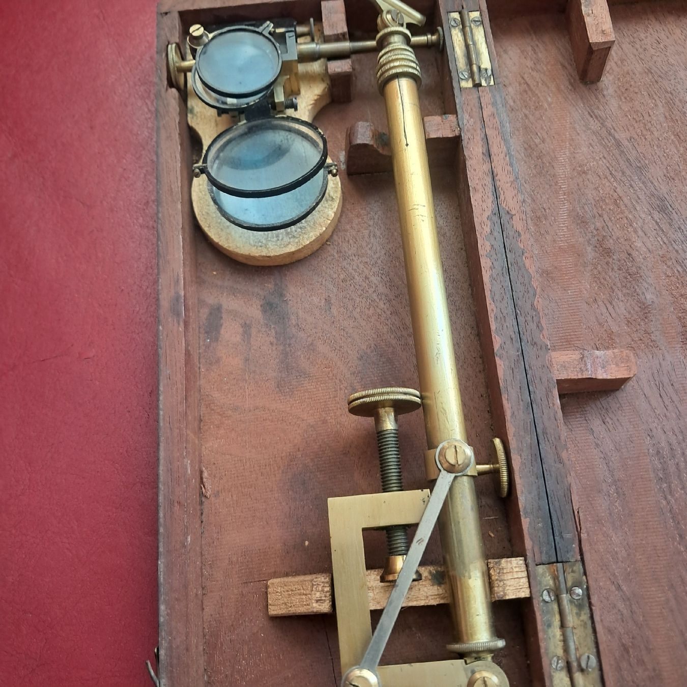 Misurare: Messinstrument mit Holzkoffer Messing antik gebraucht 1830?? – Usato da Dietikon venduto da una_y6wy 1