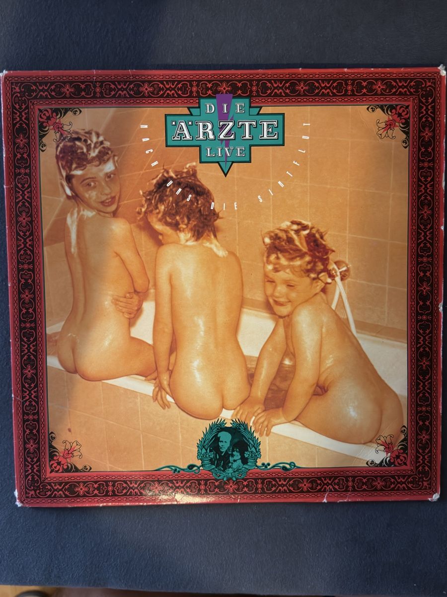 Schallplatten: Die Ärzte Ab 18 + Live Vinyl Bundle VG+ CBS LP – Gebraucht aus Muttenz von Petar777 7