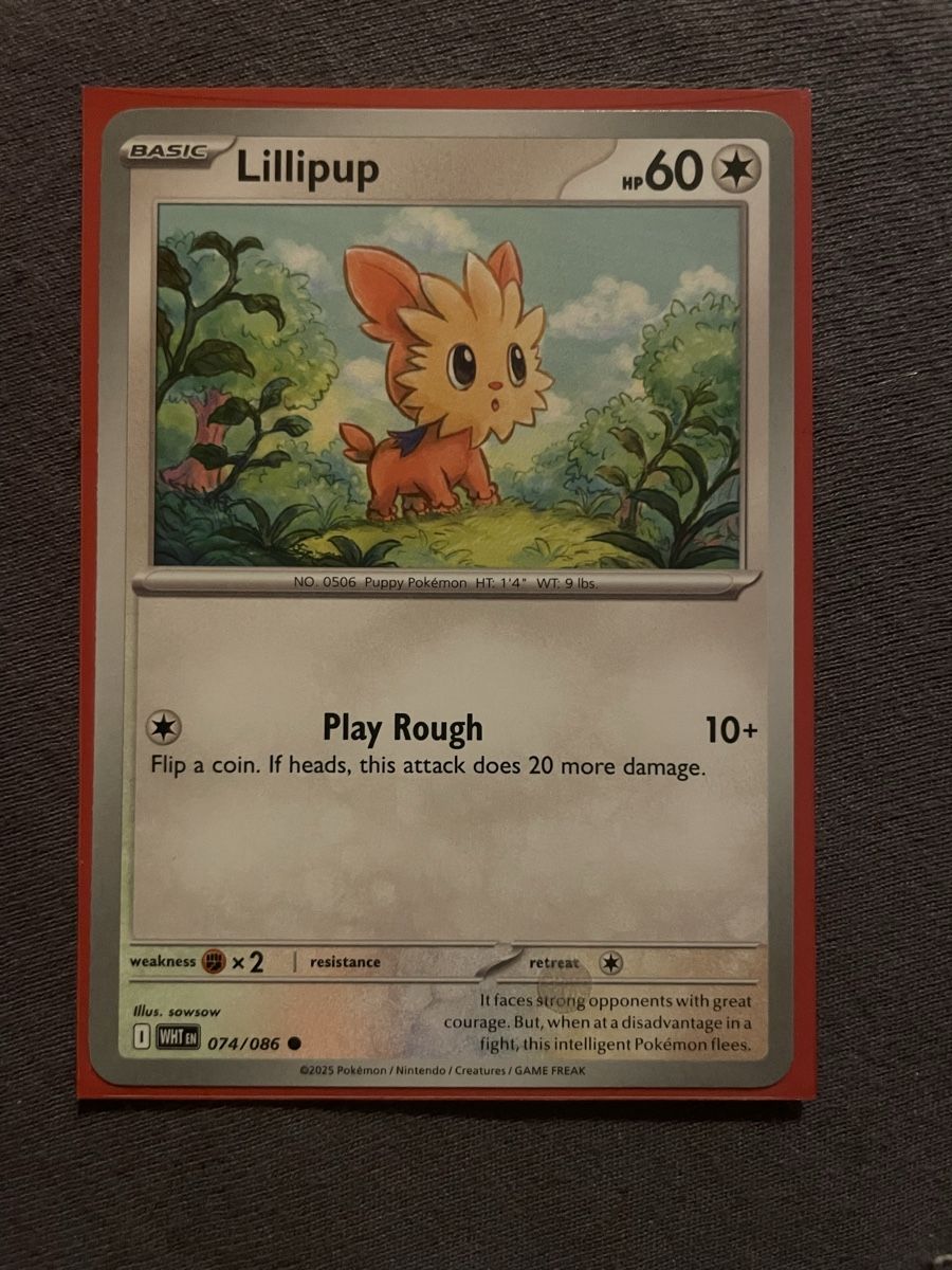 Pokémon Carte collezionabili: Lillipup – Nuovo (secondo la descrizione) da Lenk im Simmental venduto da banane50626