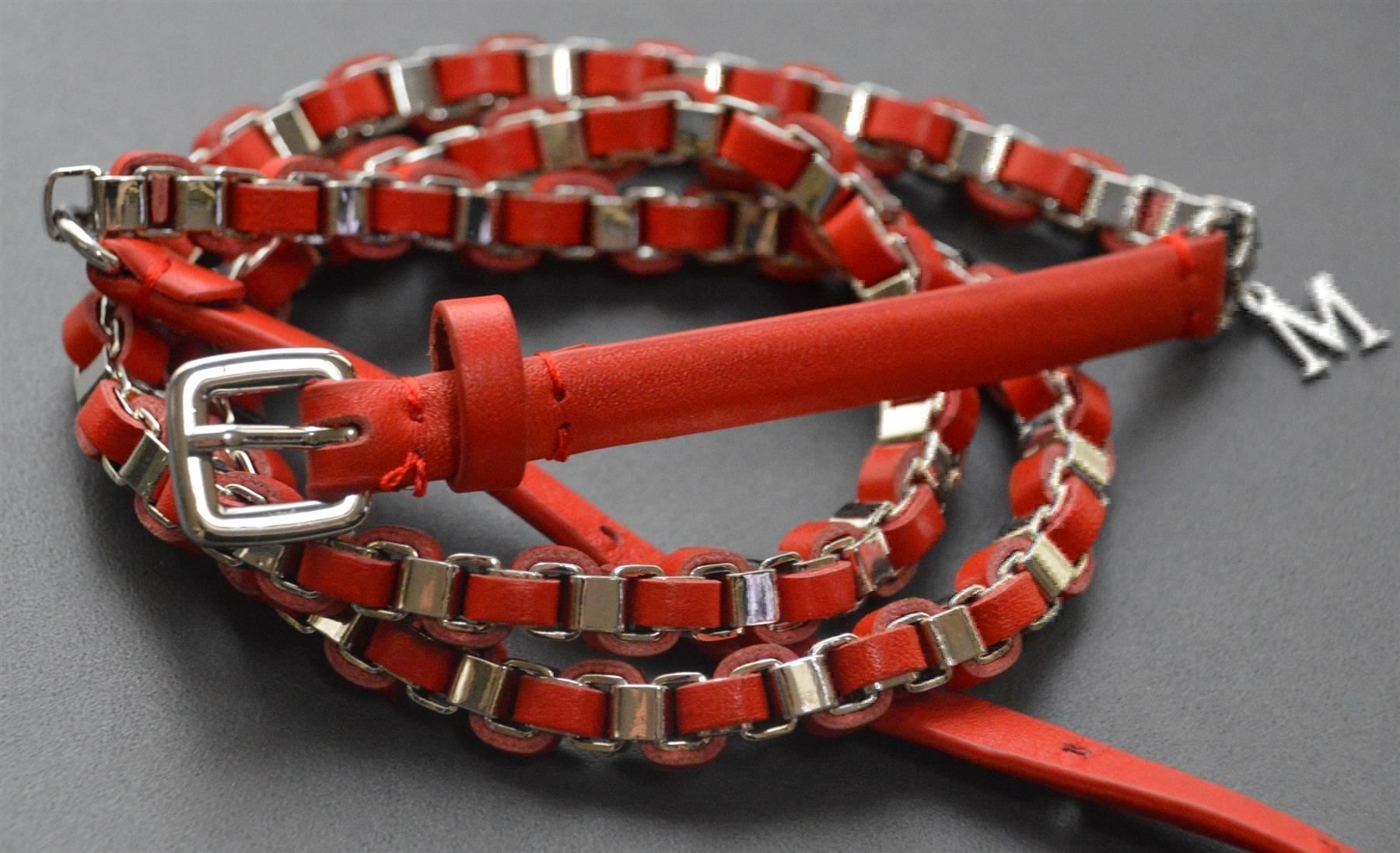 Max Mara Gürtel: Gürtel / Ceinture MaxMara cuir / Leder – Gebraucht aus Collonges von Auganien