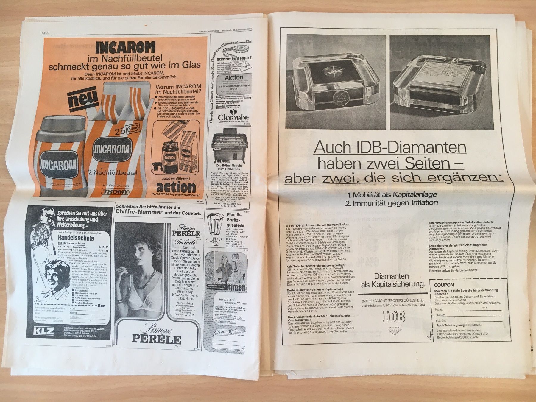 Zeitschriften & Magazine: Tagesanzeiger vom 24. September 1975 – Gebraucht aus Luzern von Jiggy_8898 4
