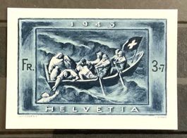 1945 / Ausschnitt aus Spende Block **