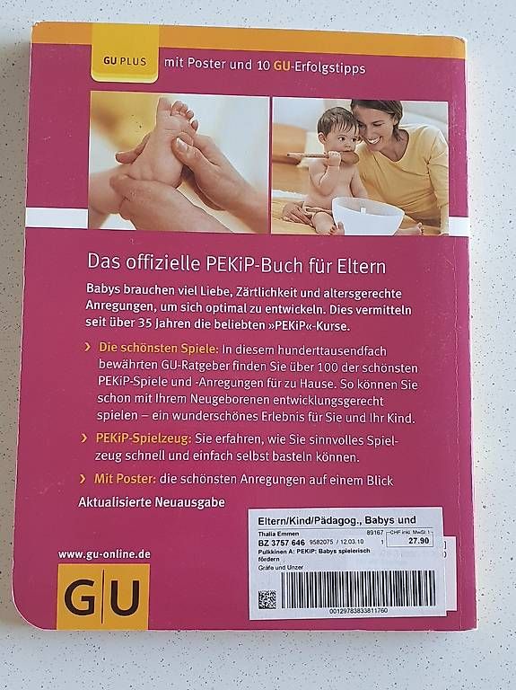 Libri: Prekip Babys spielerisch fördern.  – Usato da Ebmatingen venduto da zeitlos-gesund.ch 1
