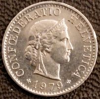 5 Rappen 1979