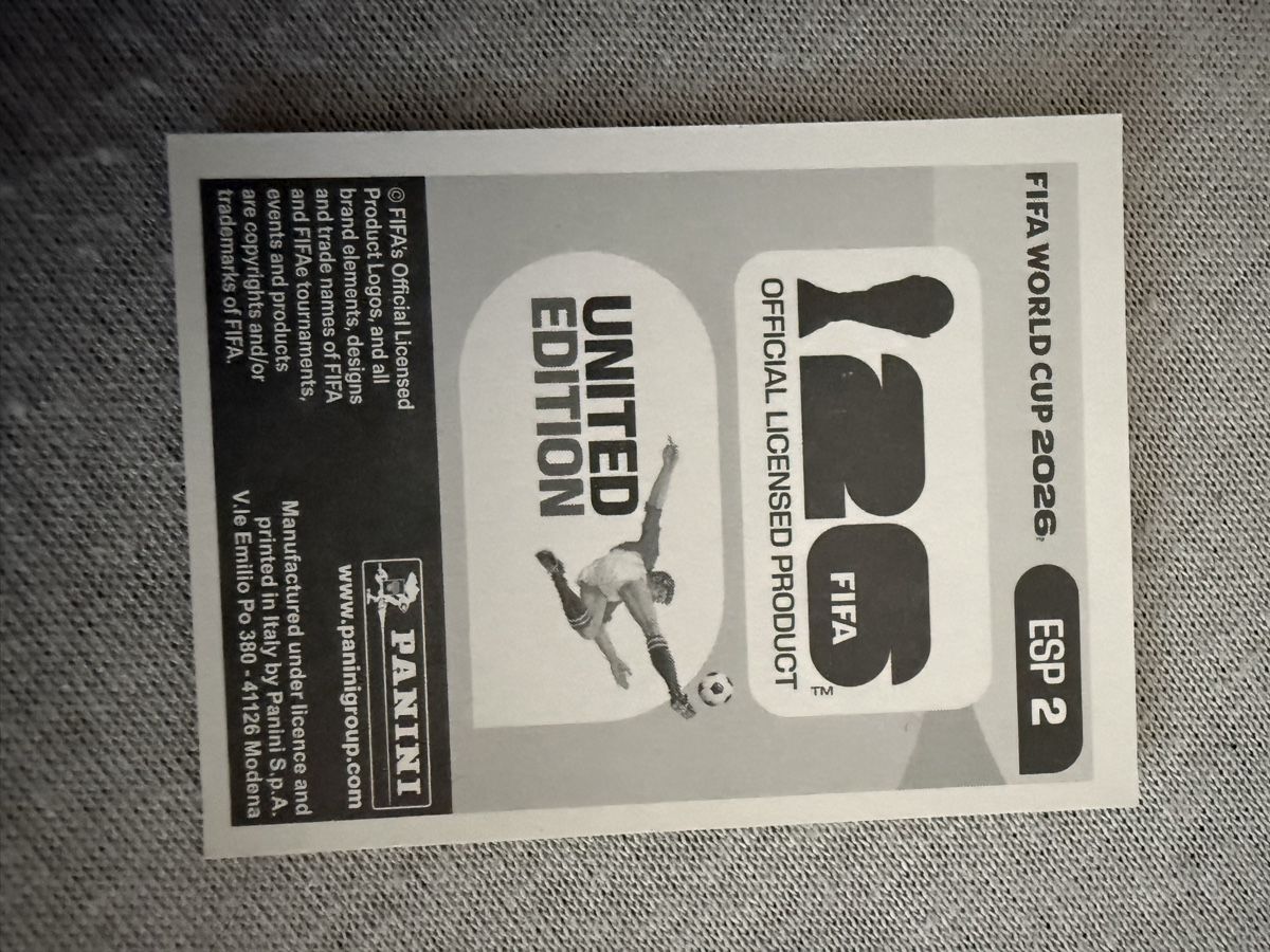 Panini Carte collezionabili: ESP2, Unai Simón, Panini, WM26  – Nuovo (secondo la descrizione) da Amriswil venduto da ALETAL 1