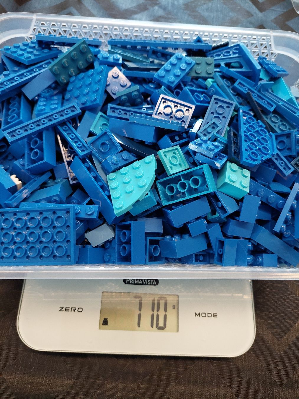 Lego Giocattoli: Div. blaue Legoteile,  Steine,  Platten – Usato da Zetzwil venduto da sti_x9xf 1